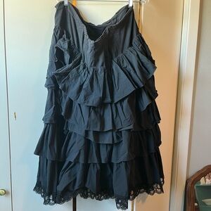 Recollections Black Ruffle Garment